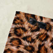 Leopard Pattern Strandlaken (In situ)