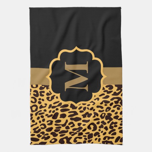 Leopard Pattern Theedoek (Verticaal)