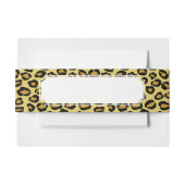 Leopard Pattern Uitnodigingen Wikkel (Voorkant Voorbeeld)