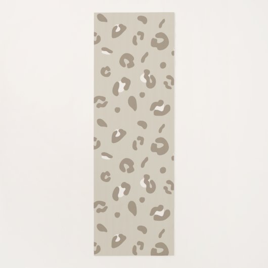 Leopard Pattern Yogamat (Achterkant)