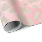 Leopard Pink Pattern Cadeaupapier (Rol Hoek)