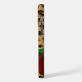 Leopard Plaid iPhone Hoesje (Linkerkant)