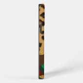 Leopard Plaid iPhone Hoesje (Rechterkant)