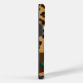 Leopard Plaid iPhone Hoesje (Rechterkant)