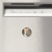 Leopard portret magneet (Insitu (Vaatwasser))