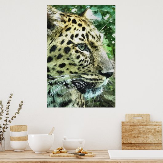 LEOPARD POSTER (Keuken)