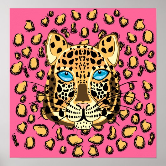 Leopard Poster (Voorkant)