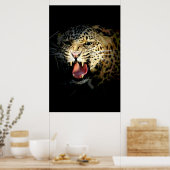 Leopard-Poster afdrukken - Motivatie Afbeelding in Poster (Keuken)
