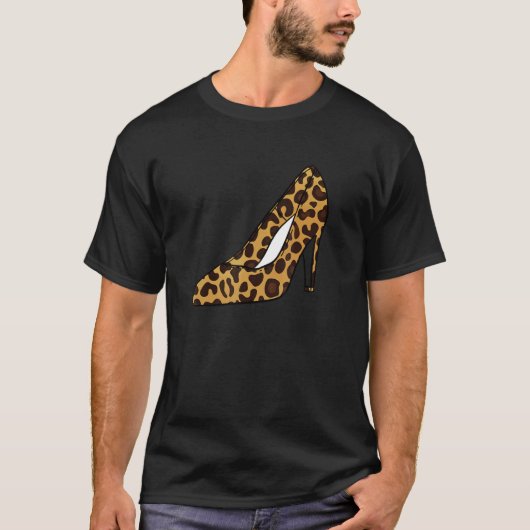 Leopard Poster de animal talons hauts femmes Stile (Devant)