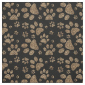 Leopard-pot-schilderafdrukken Stof (Swatch)