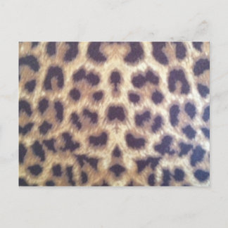 Leopard print #36884 briefkaart