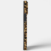 Leopard Print 3 Verticale foto Bruin Case-Mate iPhone Case (Achterkant / Rechts)