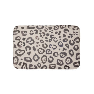 Leopard Print Animal Patroon Bath Mat