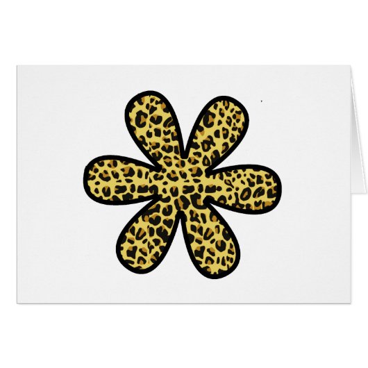 Leopard Print, Animal Print, bruine luipaard, vent (Voorkant Horizontaal)