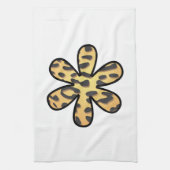 Leopard Print, Animal Print, bruine luipaard, vent Theedoek (Verticaal)