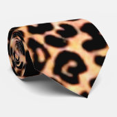 Leopard Print, Animal Print Stropdas (Opgerold)