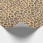 Leopard Print Animal Skin Patronen Cadeaupapier (Hoek)