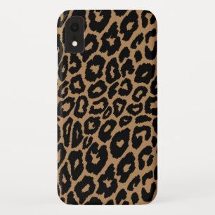 Leopard Print Background Changer iPhone XR Hoesje