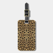 Leopard print Bagagelabel (Voorkant verticaal)