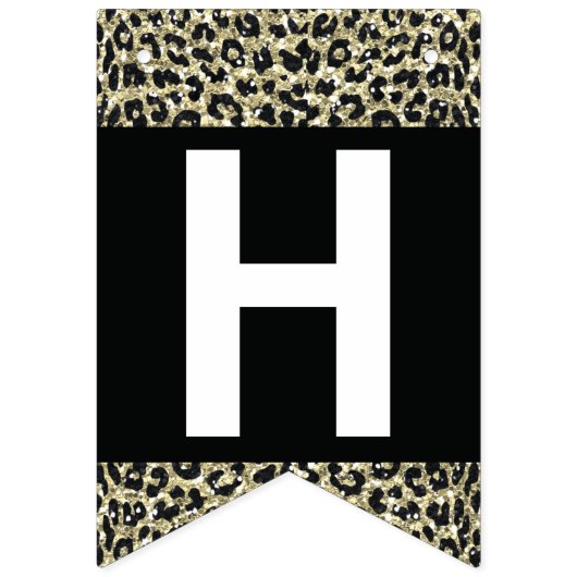 Leopard Print Banner, Vlaggetjes (Tweede vlag)