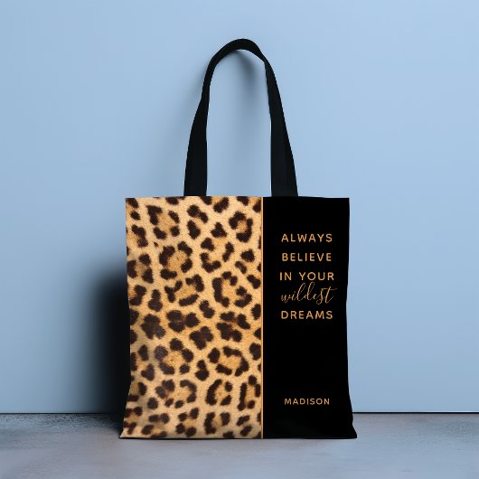 Leopard Print Beleef stijlvolle, moderne persoonli Draagtas