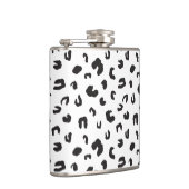 Leopard Print Black en White Heupfles (Rechts)