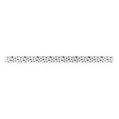 Leopard Print Black en White Lint (Voorkant)