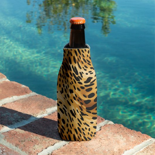 Leopard Print Bottle Cooler (Insitu Zwembad)
