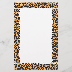 Leopard Print Briefpapier