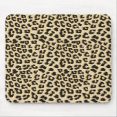 Leopard Print Brown Muismat (Voorkant)