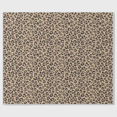 Leopard Print Cadeaupapier (Vlak)