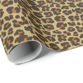 Leopard Print Cadeaupapier (Rol Hoek)