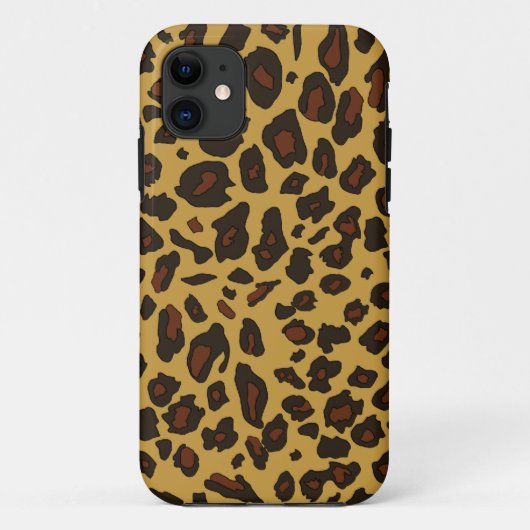 Leopard Print Case-Mate iPhone Case (Achterkant)