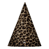 Leopard print cheetah dierlijk blad feesthoedjes (Links)