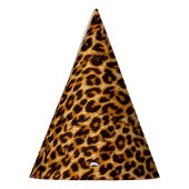 Leopard print cheetah dierlijk blad feesthoedjes (Links)