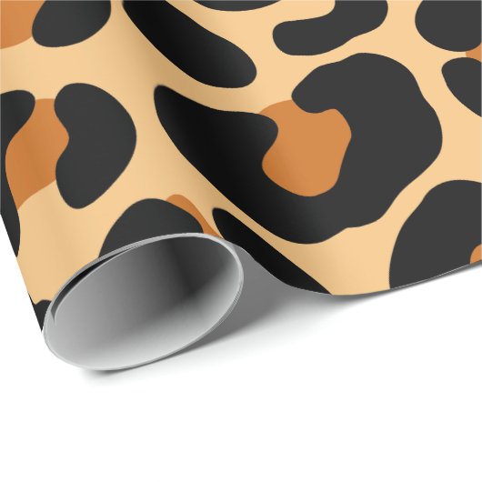LEOPARD PRINT, CHEETAH SEAMLESS PATTERN JAGUAR CADEAUPAPIER (Rol Hoek)