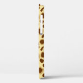 Leopard Print - Chocolate Brown en Camel Tan Case-Mate iPhone Case (Achterkant / Links)