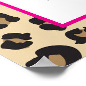 Leopard Print Divorce Party Banner (Hoek)