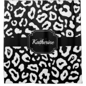 Leopard Print Douchegordijn (Voorkant)