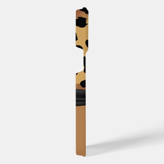 Leopard Print en Bow iPhone Hoesje (Rechterkant)