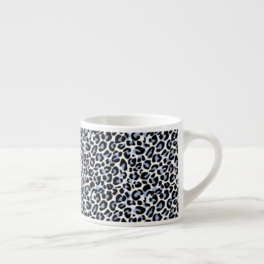 Leopard Print Espresso Mok (Rechts)