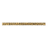 Leopard Print Faux, Wilde Style Safari Patroon Lint (Voorkant)
