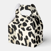  Leopard Print Favor Box Bedankdoosjes (Achterkant)