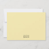 Leopard Print First Birthday Party Invitation Kaart (Achterkant)