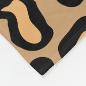 Leopard Print Fleece Blanket (Hoek)