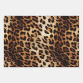 Leopard Print Fur Inpakpapier Vel (Voorkant)