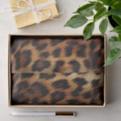 Leopard Print Fur Tissuepapier (Geschenk)