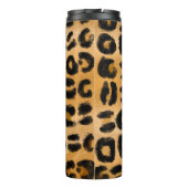 Leopard Print gepersonaliseerd Thermosbeker (Achterkant)