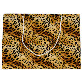 Leopard Print Gift Bag Groot Cadeauzakje (Voorkant)