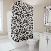 Leopard Print Glam #1 - landschap #patroon #decor Douchegordijn (In situ)
